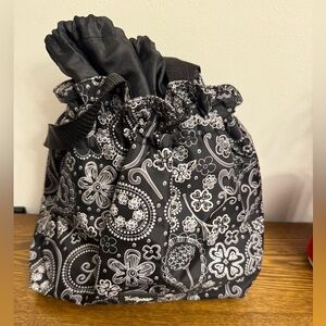 Thirty-One Cinch It Up Thermal Lunch Tote - Paisley Parade GUC